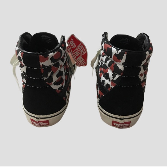 ***SOLD!***NWT rare Vans leopard sk8-Hi tops 7.5 9 - Picture 5 of 8